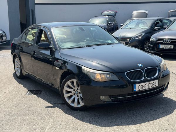 BMW 5-Series Saloon, Diesel, 2008, Black