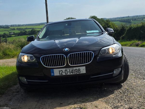 BMW 5-Series Saloon, Diesel, 2012, Black