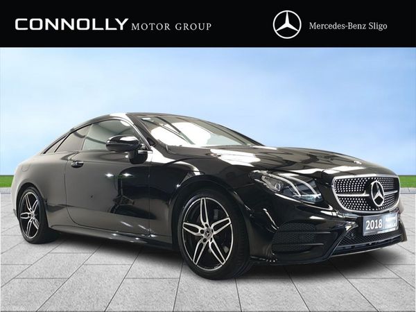 Mercedes-Benz E-Class Coupe, Diesel, 2018, Black