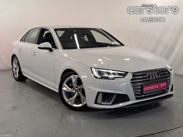 Audi A4 Saloon, Petrol, 2019, White