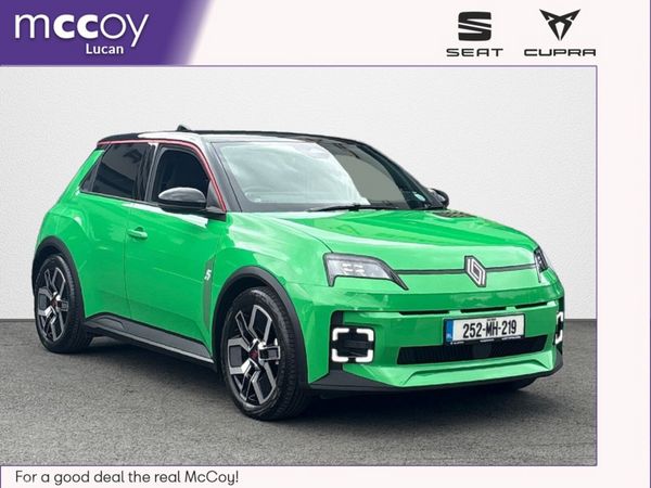 Renault 5 Hatchback, Electric, 2025, Green