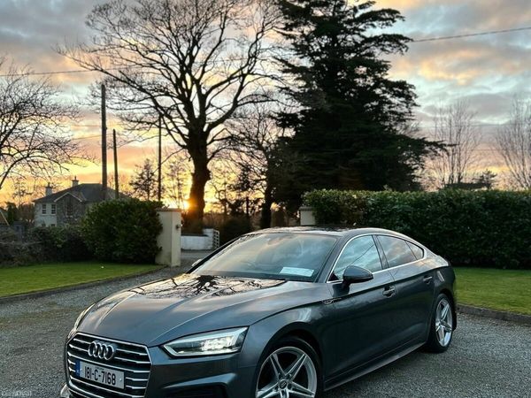 Audi A5 Hatchback, Diesel, 2018, Grey