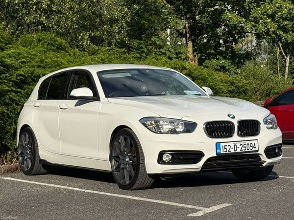 BMW 1-Series Hatchback, Diesel, 2015, White