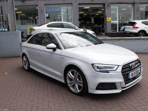 Audi A3 Saloon, Petrol, 2018, White