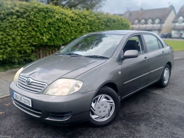 Toyota Corolla Saloon, Petrol, 2006, Grey