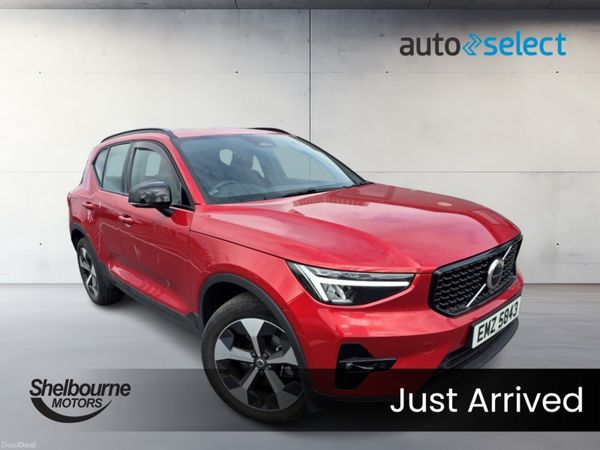 Volvo XC40 Estate, Petrol Hybrid, 2024, Red