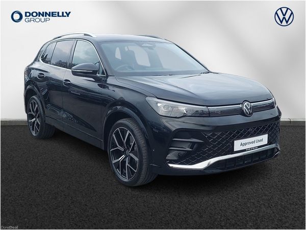 Volkswagen Tiguan Estate, Petrol Hybrid, 2025, Black