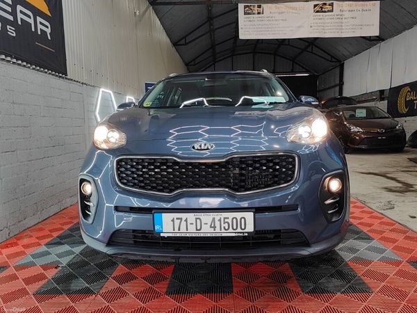 Kia Sportage SUV, Diesel, 2017, Blue