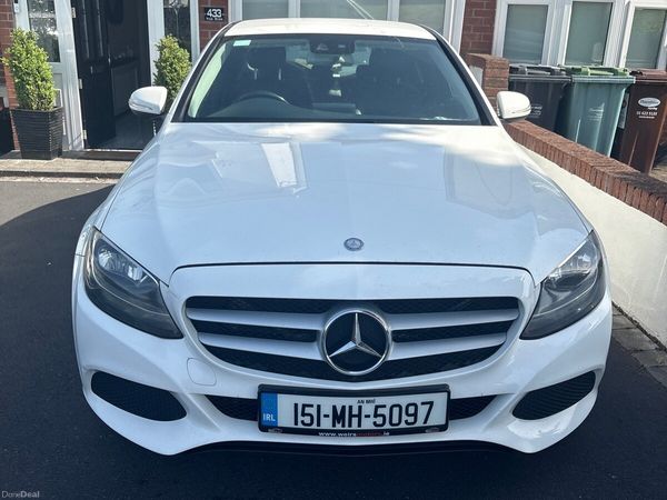 Mercedes-Benz C-Class Saloon, Diesel, 2015, White