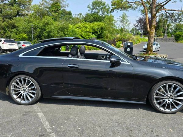 Mercedes-Benz E-Class Coupe, Diesel, 2018, Black