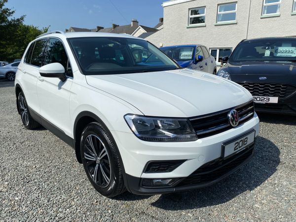 Volkswagen Tiguan SUV, Diesel, 2018, White