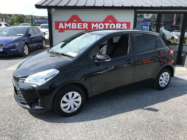 Toyota Yaris Hatchback, Petrol, 2018, Black