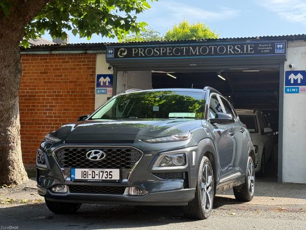 Hyundai KONA MPV, Petrol, 2018, Black