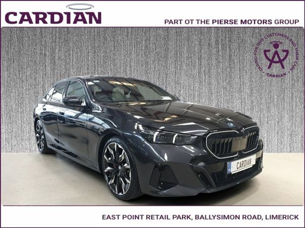 BMW 5-Series Saloon, Petrol Hybrid, 2026, Grey