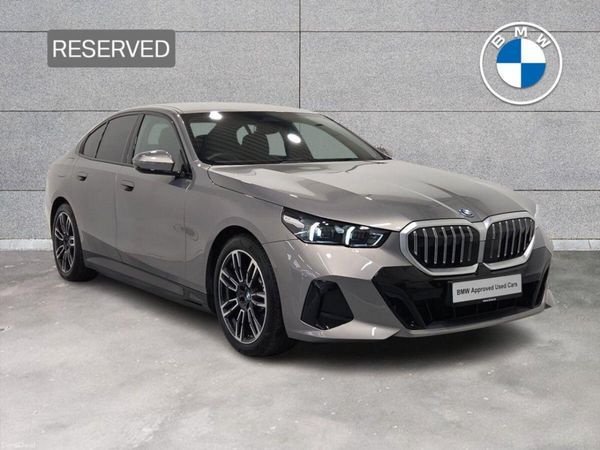 BMW 5-Series Saloon, Petrol Plug-in Hybrid, 2025, Grey