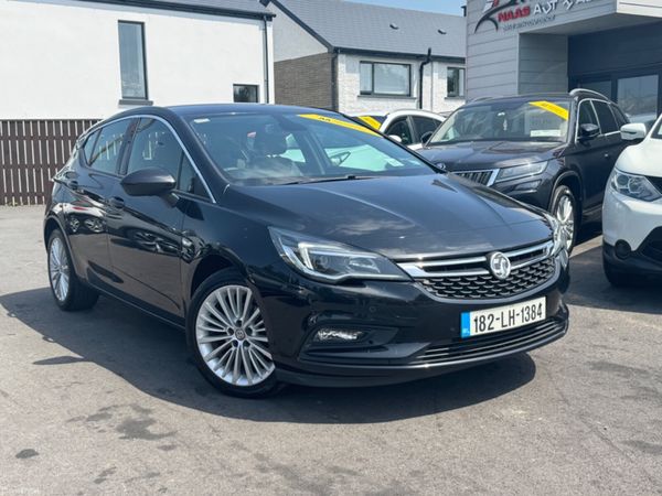 Opel Astra Hatchback, Petrol, 2018, Black