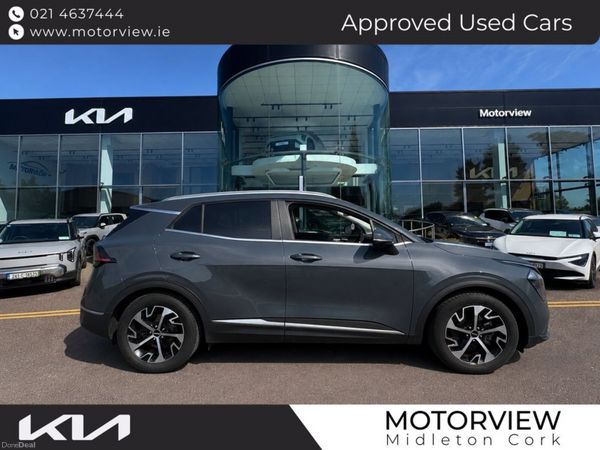 Kia Sportage SUV, Diesel Hybrid, 2023, Grey