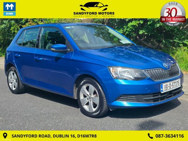 Skoda Fabia Hatchback, Petrol, 2015, Blue