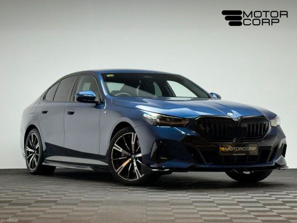 BMW 5-Series Saloon, Petrol Hybrid, 2025, Blue