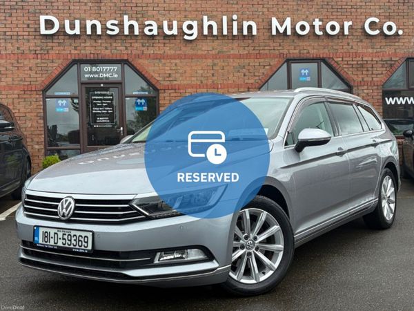 Volkswagen Passat Estate, Petrol, 2018, Silver