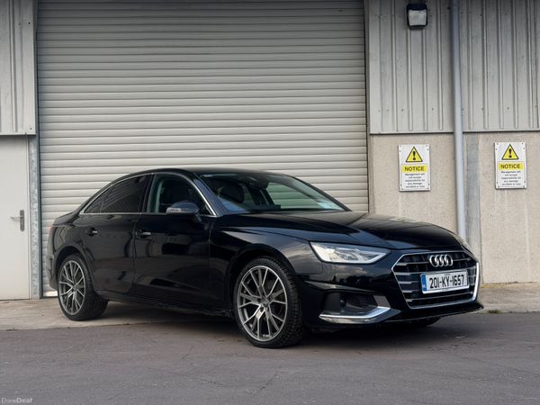 Audi A4 Saloon, Diesel, 2020, Black