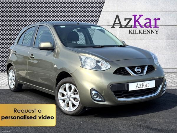 Nissan Micra Hatchback, Petrol, 2015, Green