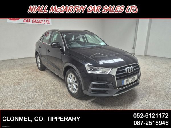 Audi Q3 SUV, Diesel, 2017, Black