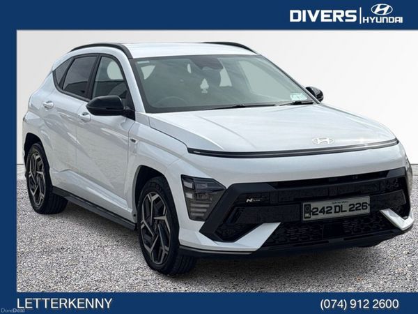 Hyundai KONA MPV, Petrol, 2024, White
