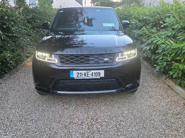 Land Rover Range Rover Sport SUV, Petrol Plug-in Hybrid, 2021, Black