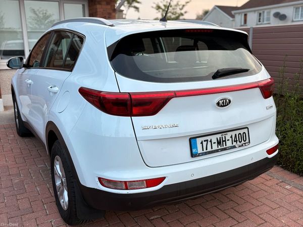 Kia Sportage SUV, Diesel, 2017, White