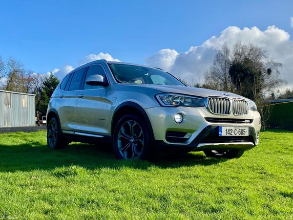 BMW X3 SUV, Diesel, 2014, Silver