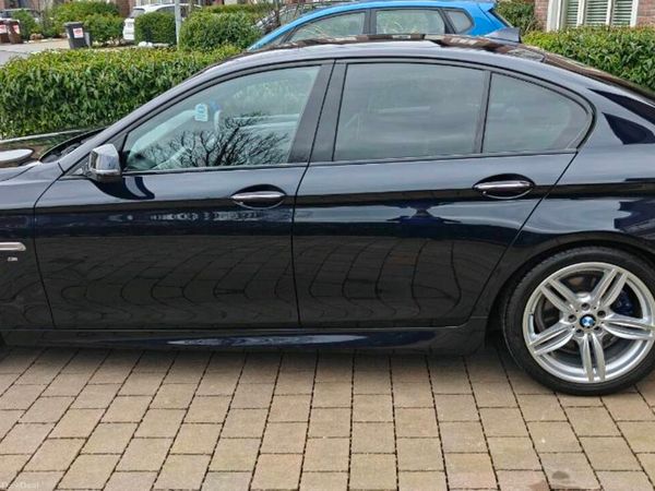 BMW 5-Series Saloon, Diesel, 2015, Black
