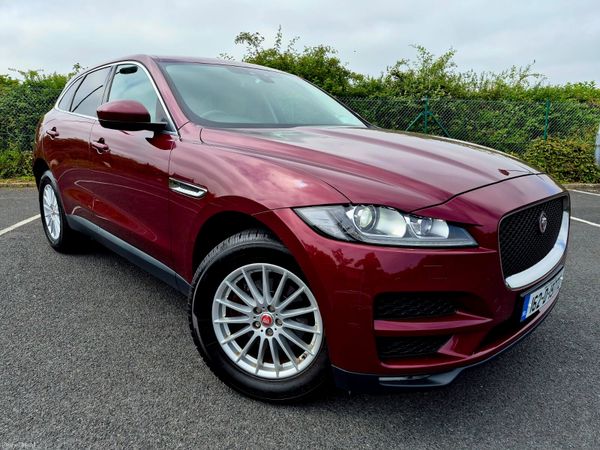 Jaguar F-Pace SUV, Diesel, 2016, Red