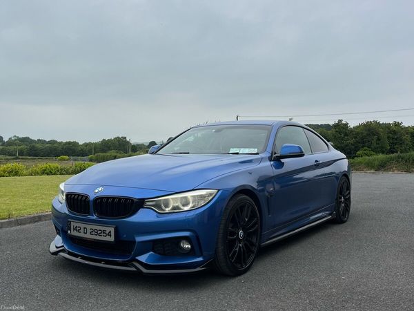 BMW 4-Series Coupe, Diesel, 2014, Blue