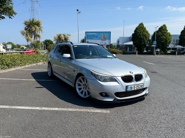 BMW 5-Series Estate, Diesel, 2008, Silver