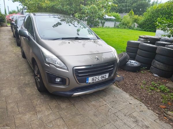 Peugeot 3008 SUV, Diesel, 2016, Grey