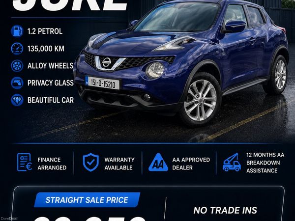 Nissan Juke SUV, Petrol, 2015, Blue