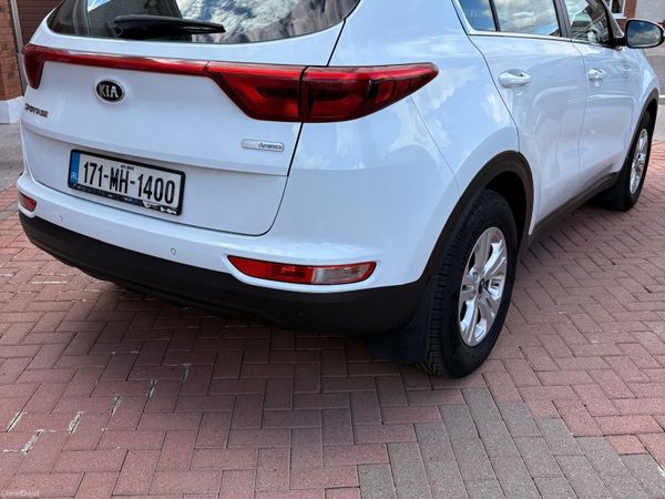 Kia Sportage SUV, Diesel, 2017, White