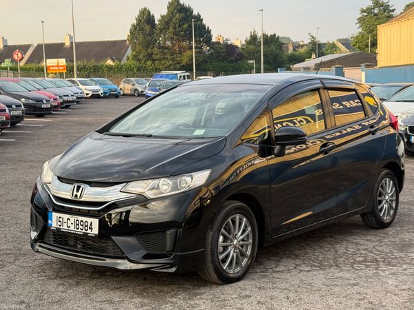 Honda Fit Hatchback, Petrol Hybrid, 2015, Black