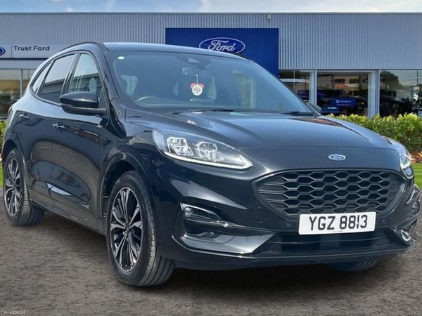 Ford Kuga SUV, Petrol Hybrid, 2023, Black