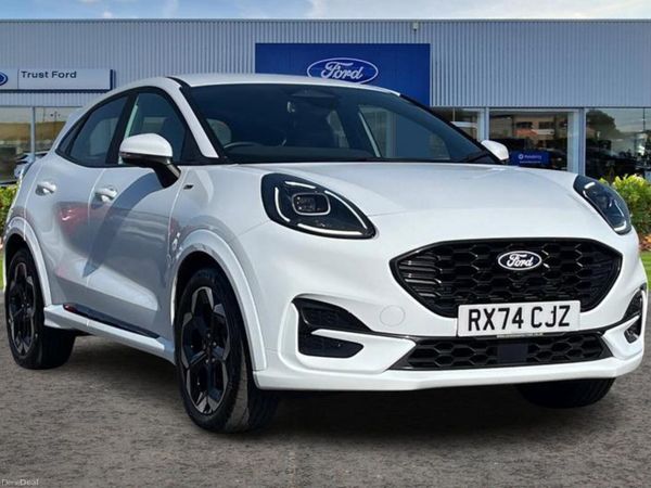 Ford Puma SUV, Petrol Hybrid, 2024, White