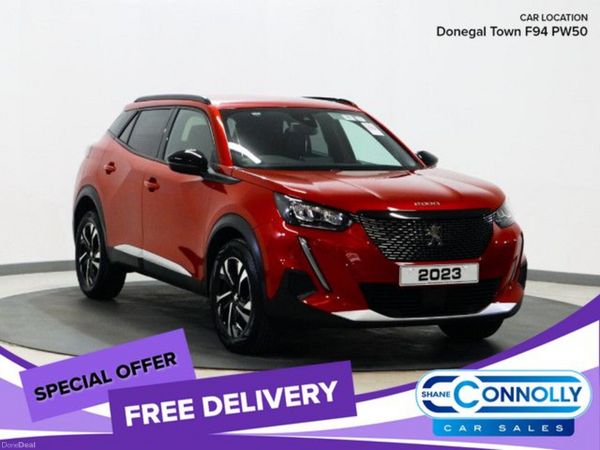 Peugeot 2008 MPV, Petrol, 2023, Red