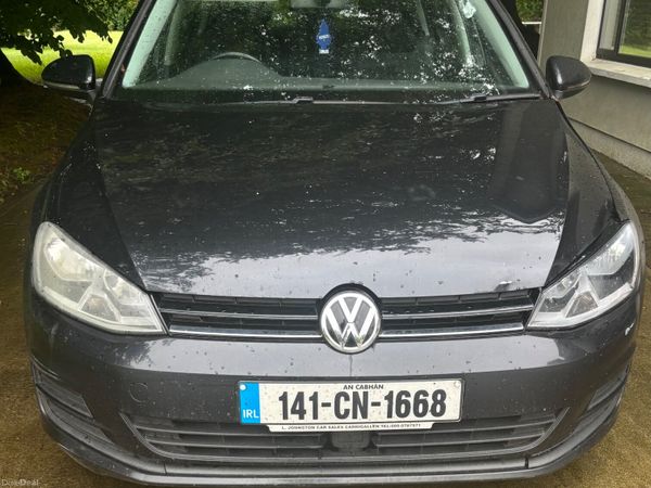 Volkswagen Golf Hatchback, Diesel, 2014, Black