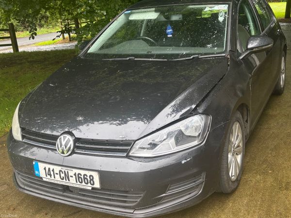 Volkswagen Golf Hatchback, Diesel, 2014, Black