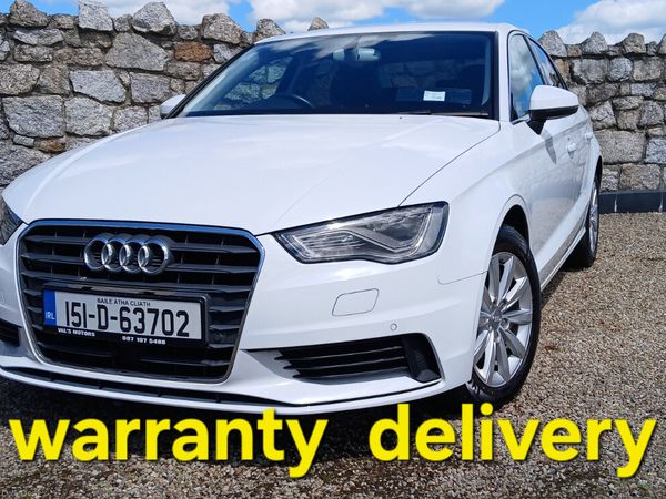 Audi A3 Saloon, Petrol, 2015, White
