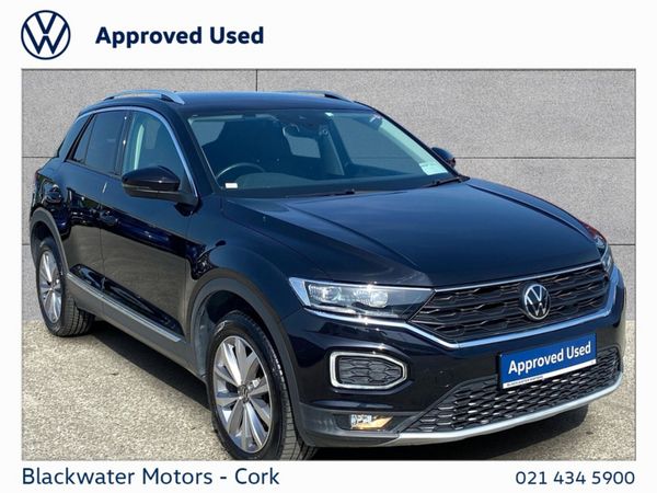 Volkswagen T-Roc Hatchback, Diesel, 2020, Black