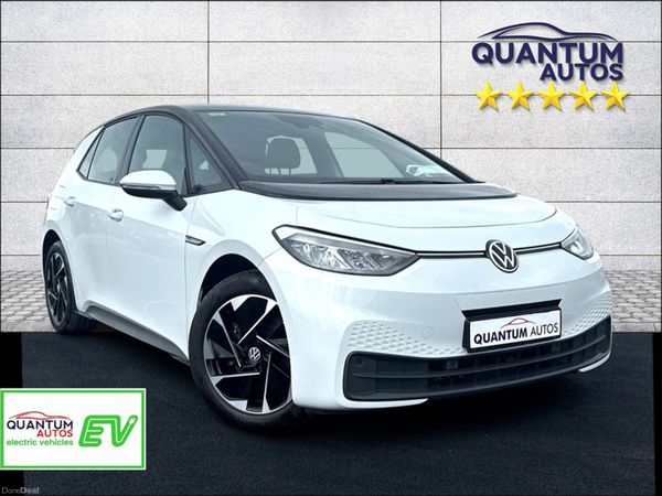 Volkswagen ID.3 Hatchback, Electric, 2023, White