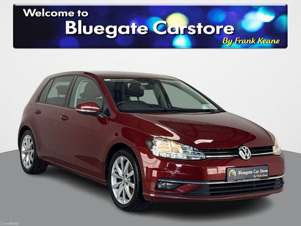 Volkswagen Golf Hatchback, Petrol, 2019, Red