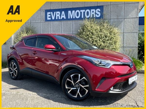 Toyota C-HR SUV, Petrol Hybrid, 2017, Red