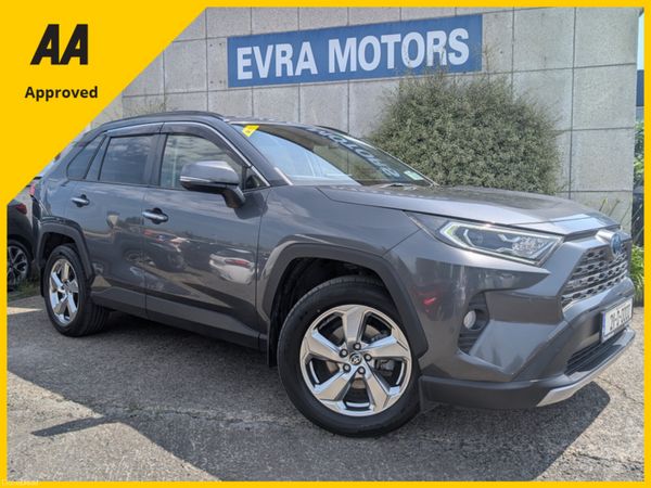 Toyota RAV4 SUV, Petrol Hybrid, 2021, Grey